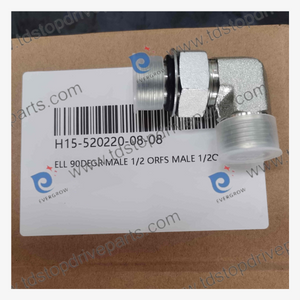 H15-520220-08-08 ELL 90°DEGR MALE 1/2ORFS MALE 1/2 ORB