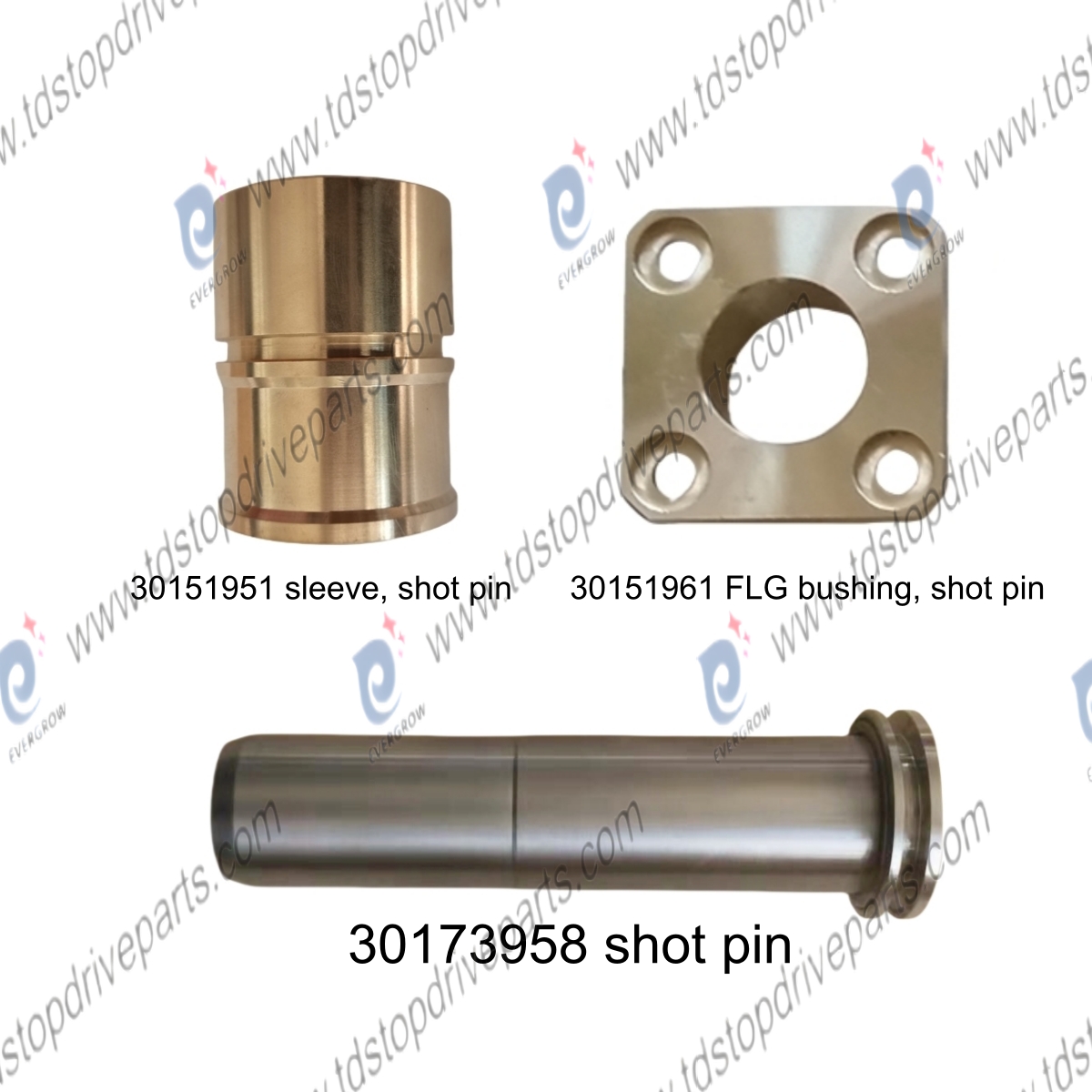 shot pin bushing flange 30151951 30151961 30173958 evergrow