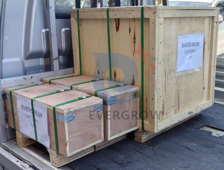 Shipment of spare parts for NOV Varco TDS10SA in April to Russia