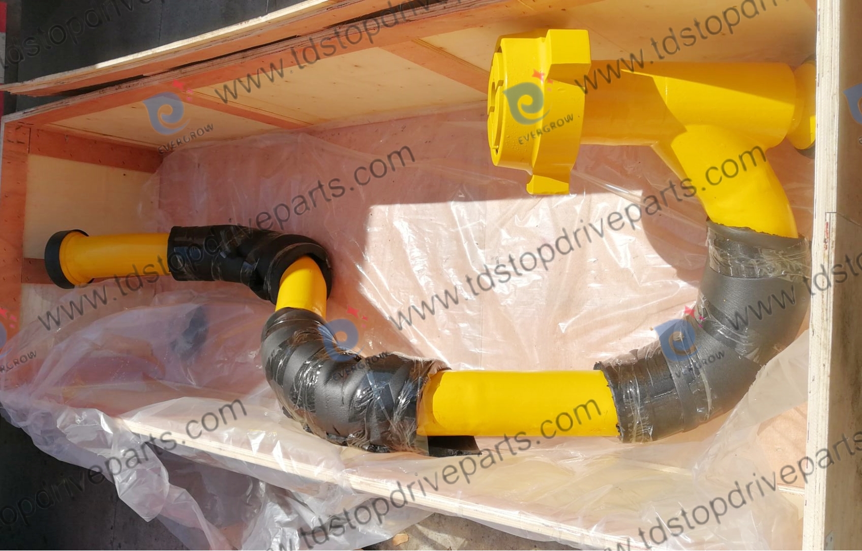 S-Pipe OEM Ref. 117063, Evergrow Part 175595-7500 for NOV TDS-11SA Top Drive