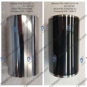 Shaft Sleeve 20613-21G-7A(641102181), P25SHSLVC Ceramic| 20943-21A(641102182) Stainless Steel