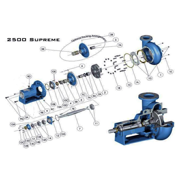 2500 Supreme parts